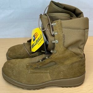 NWT Belleville Hot Weather Desert Tan Steel Toe  EH Work boots Size:  11 Reg